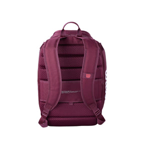 Wilson Defyer V1 2026 Tennis Backpack Bag - Maroon WRB0000901 by Wilson