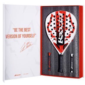 Babolat Juan Lebron 2.5 Padel Racket - White/Red