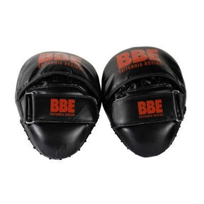 Fitness Mad CLUB FX (BBE442) Curved Hook & Jab Pads BLACK RED One Size Exercise & Fitness Fitness Mad