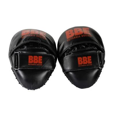 Fitness Mad CLUB FX (BBE442) Curved Hook & Jab Pads BLACK RED One Size Exercise & Fitness Fitness Mad