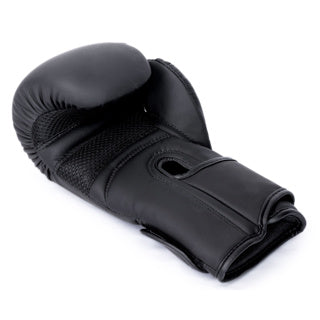 Fitness Mad (BBEM906) Boxing Gloves  Matte Black 16oz