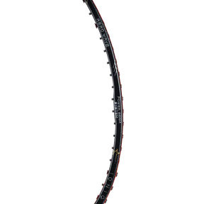 Hundred Ioniq 80 Limited Edition 4U Badminton Racket - Black/Orange Red