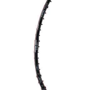 Hundred Ioniq 80 Limited Edition 4U Badminton Racket - Black/Orange Red