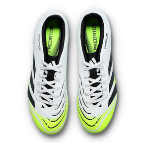 Adidas Predator Club FG/MG Football Boots - White/Lemon shoes Adidas