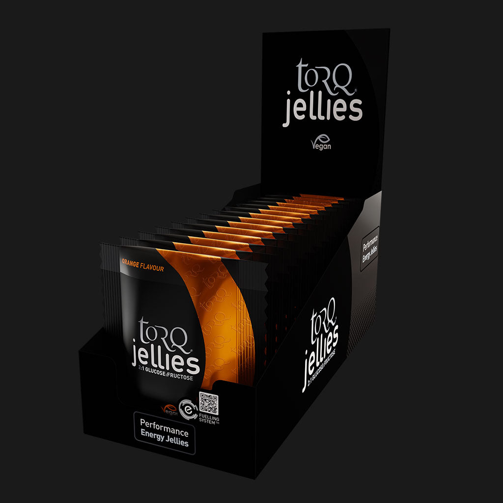 TORQ Energy Orange Jelly Chews - Box 15