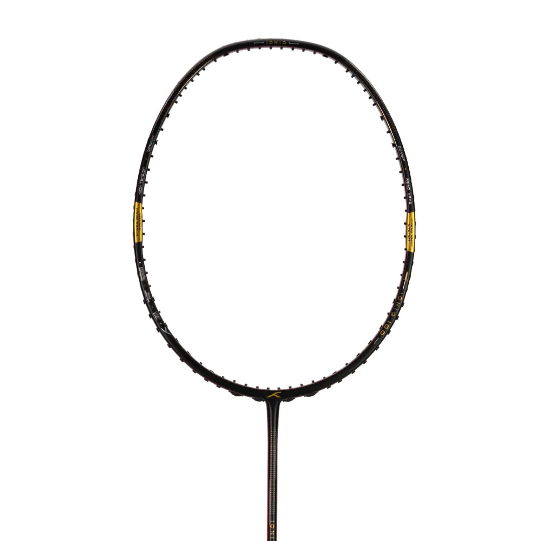 Hundred Ioniq 100 3U Badminton Racket - Black/Red