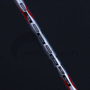 Ashaway Superlight 7 Hex Badminton Racket - Silver/Red