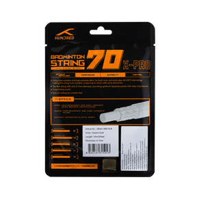 Hundred 70 X Pro Badminton String HBAA-3M016-8