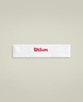 Wilson Terry Logo Headband Unisex - White