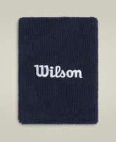 Wilson Wide Terry Wristbands Unisex - Navy