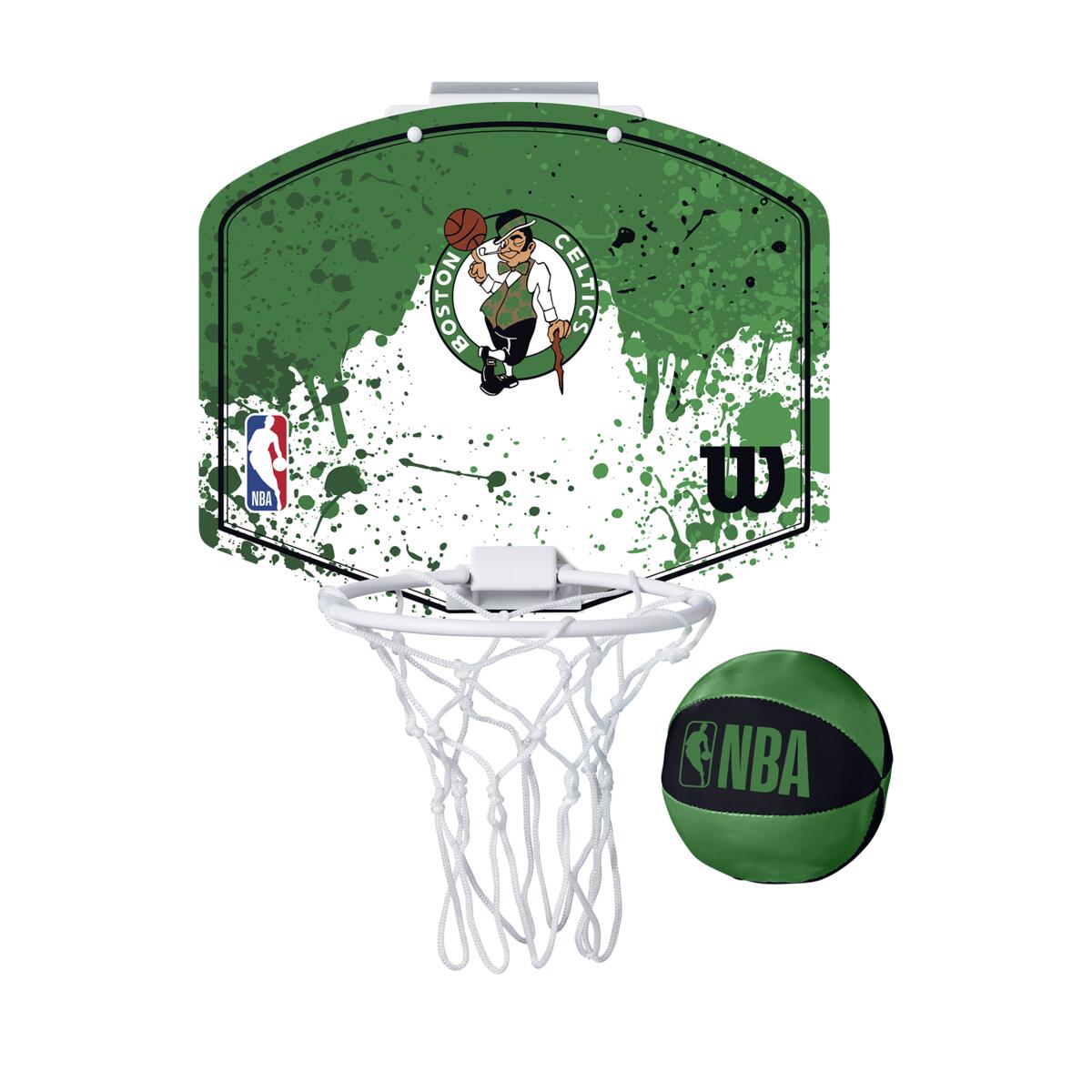 Wilson NBA Team Mini Basketball Hoop - Boston Celtics Boston Celtics One Size Accessories Wilson