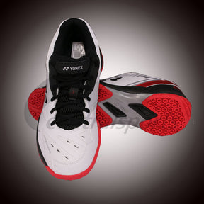 Yonex Power Cushion 65X3 SHB65X3EX Badminton Shoes Unisex (White/Red)