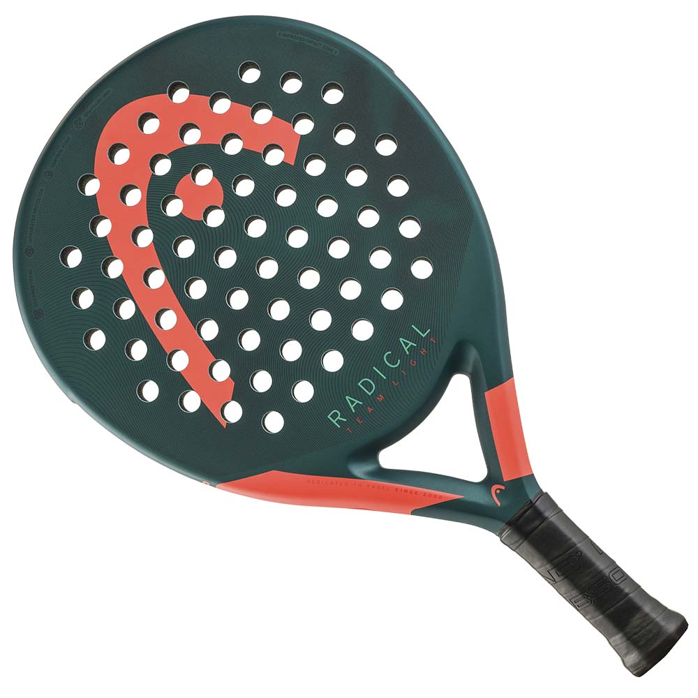 Head Radical Team Light 2026 Padel Racket - Black/Fluo Orange Padel Head