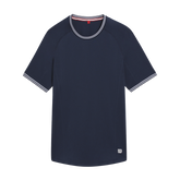 Wilson Court Performance Crew T-Shirt Men - Navy
