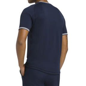 Wilson Court Performance Crew T-Shirt Men - Navy