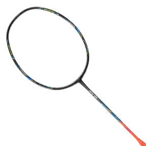 Hundred Battle 600 4U Badminton Racket - Dark Grey/Orange/Silver Badminton Rackets Hundred