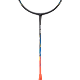 Hundred Battle 600 4U Badminton Racket - Dark Grey/Orange/Silver