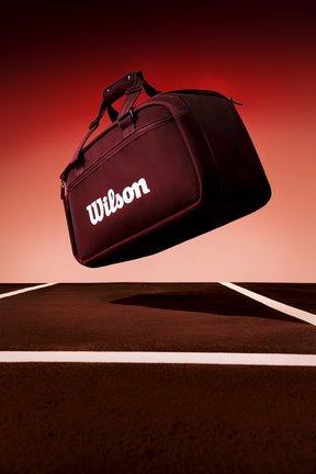 Wilson Defyer V1 Small 2026 Tennis Duffel Bag - Red, detail
