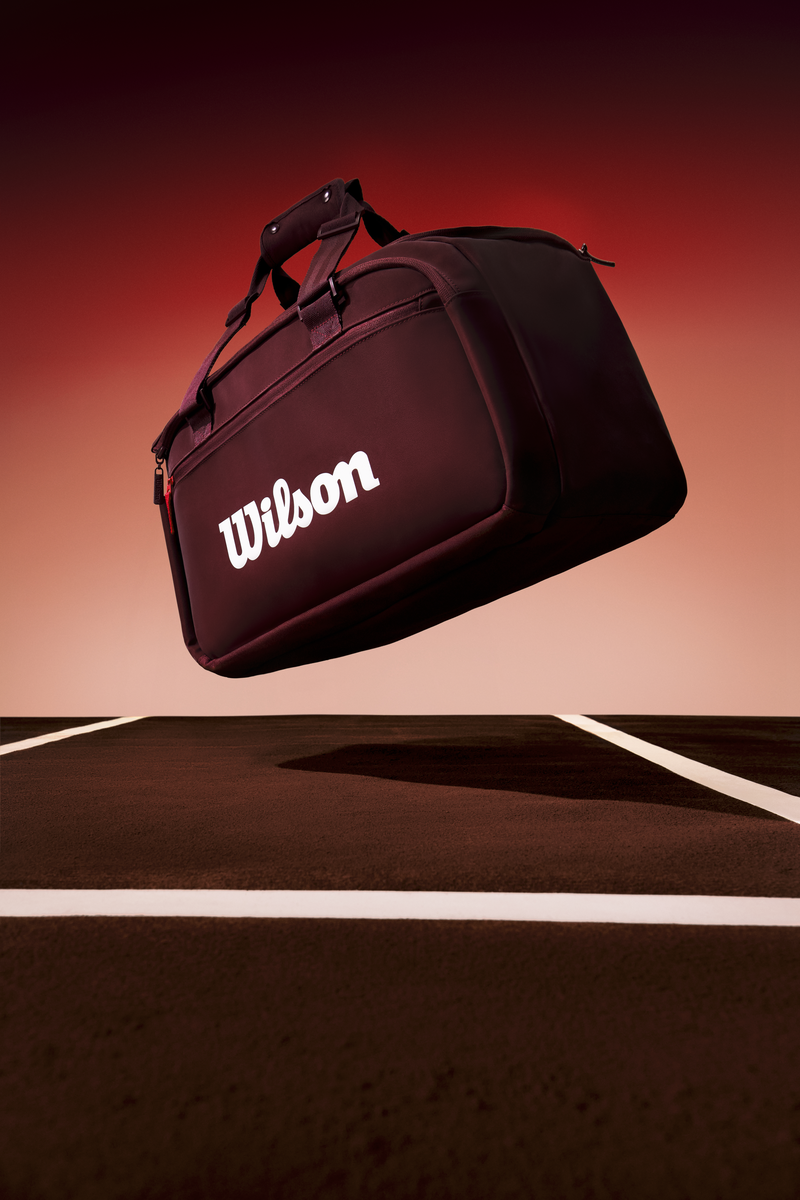 Wilson Defyer V1 Small 2026 Tennis Duffel Bag - Red, detail