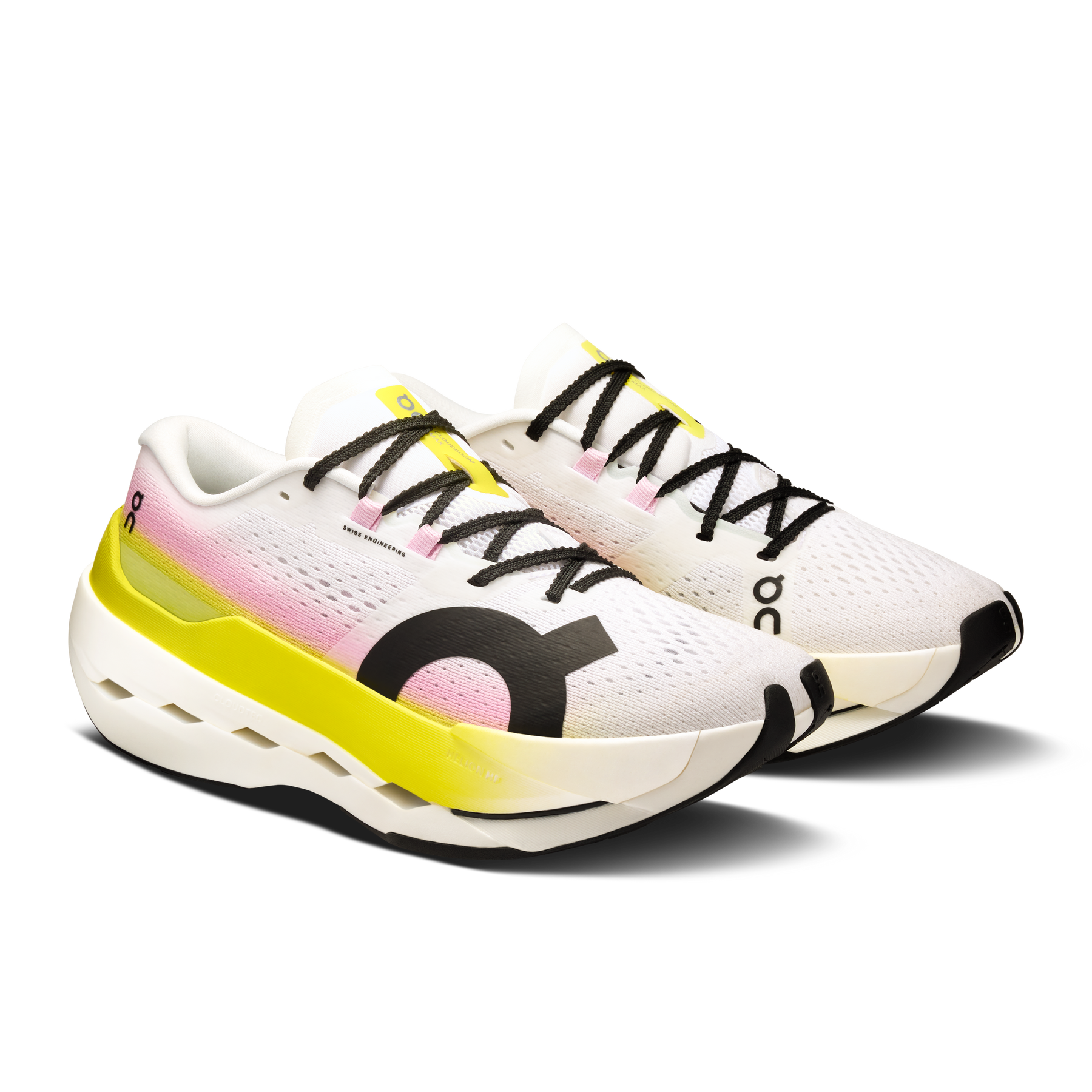 On Running Cloudboom Max Running Shoe Women - White/Yellow