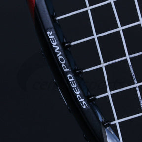 Ashaway Superlight 7 Hex Badminton Racket - Silver/Red
