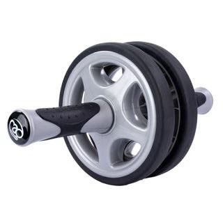 Fitness-Mad Duo Ab Wheel (Grey/Black) Grey Black N A Exercise & Fitness Fitness Mad