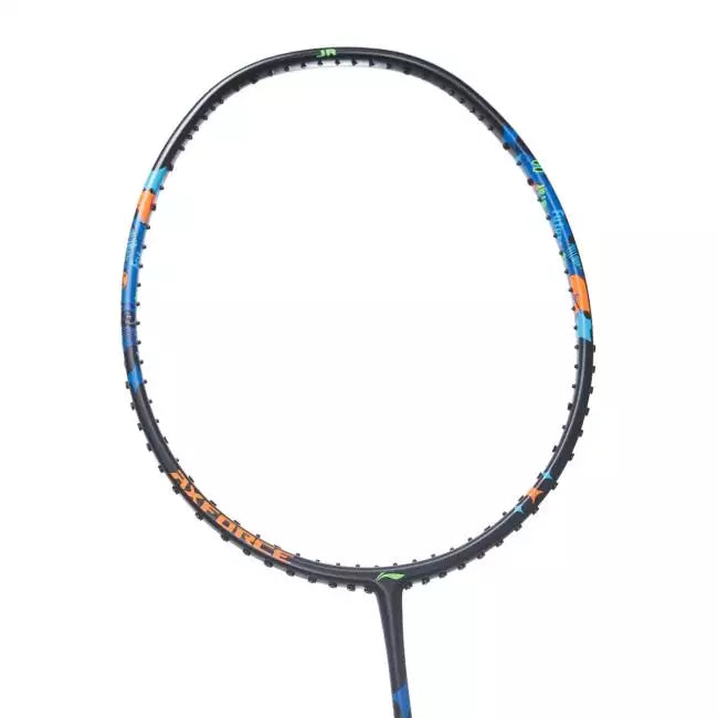 Li-Ning AxForce Junior Badminton Racket - White/Black