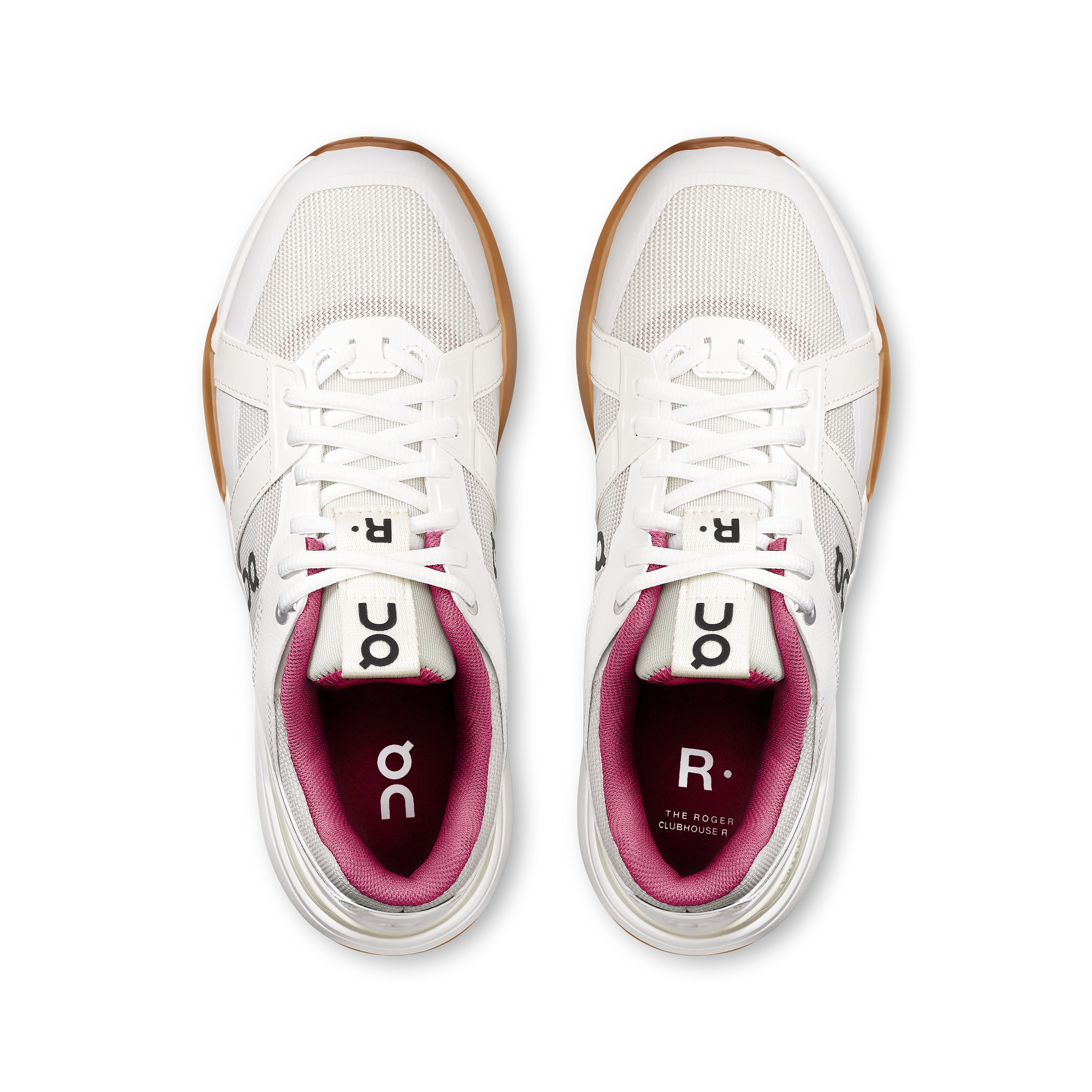 On Running The Roger Clubhouse Pro Tennis Shoe Women - White/Pink