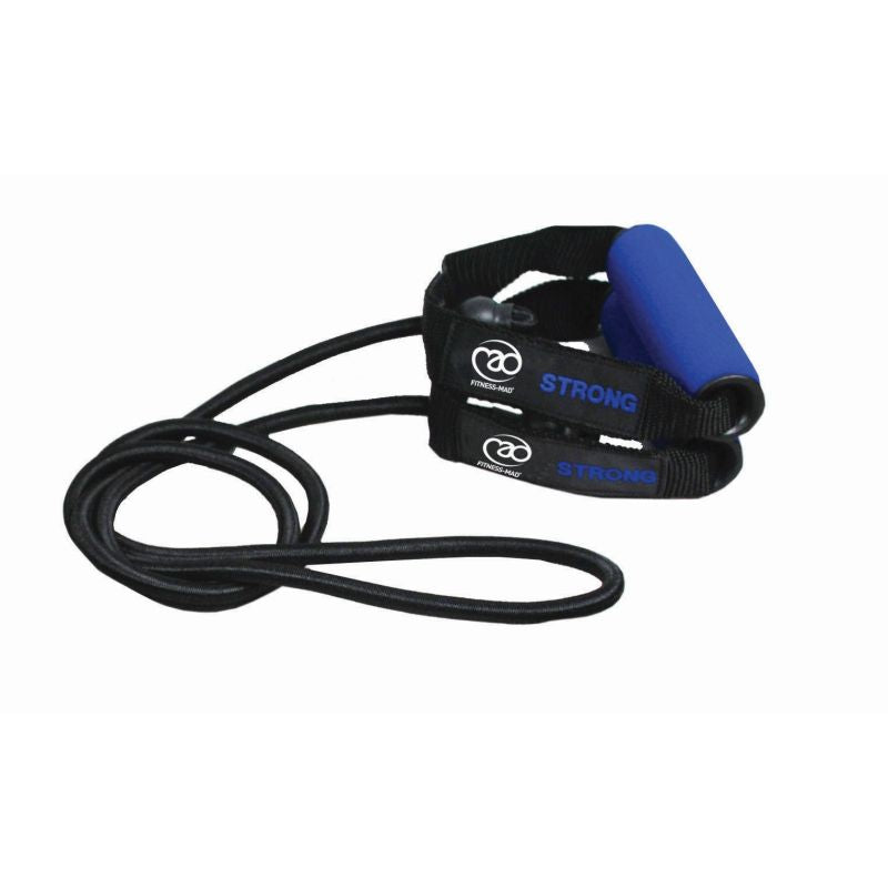 Fitness Mad Resistance Tube & Guide (FTUBE08L) DARK BLUE Strong Exercise & Fitness Fitness Mad