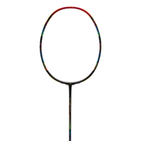 Hundred Flutter 7 Attack 4U Badminton Racket - Black/Red