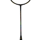 Hundred Flutter 7 Attack 4U Badminton Racket - Black/Red Black Red 4U6 Badminton Rackets Hundred