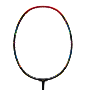 Hundred Flutter 7 Attack 4U Badminton Racket - Black/Red