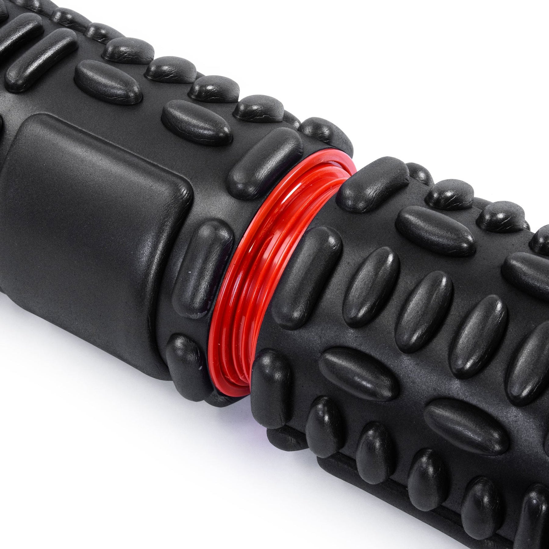 Fitness Mad 60cm Twin Vari-Massage Foam Roller - Black Accessories Fitness Mad