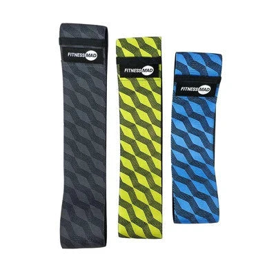 Fitness Mad Squat Band - Set Of 3 Clearance Fitness Mad