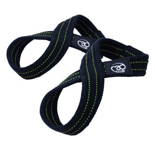 Fitness Mad Figure 8 Lifting Strap (Pair) Black OS Accessories Fitness Mad