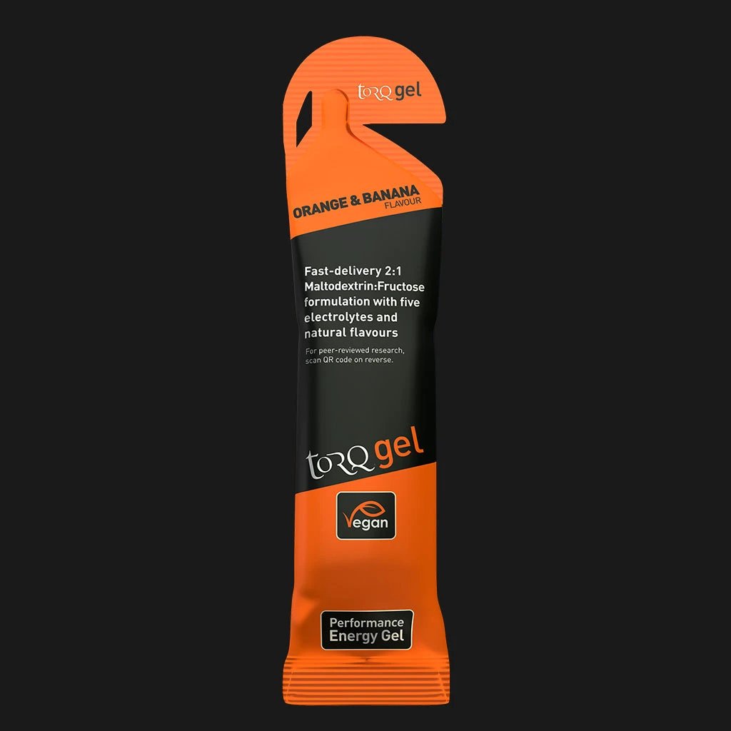 Torq Energy Gels (Single) Orange Banana Orange Banana Clearance Torq