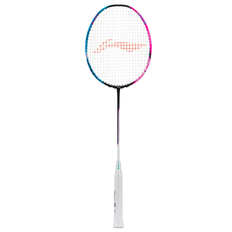 Li-Ning Halbertec 8000 Badminton Racket - Pink/Blue