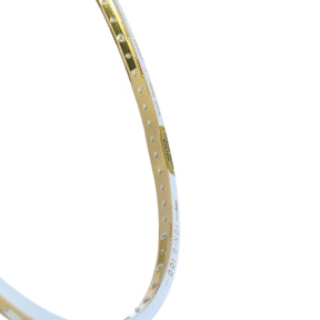 Hundred Ioniq 100 4U Badminton Racket - White/Gold