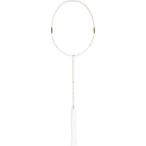 Hundred Ioniq 100 4U Badminton Racket - White/Gold