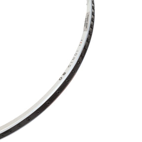 Hundred Ioniq 80 4U Badminton Racket - White/Black