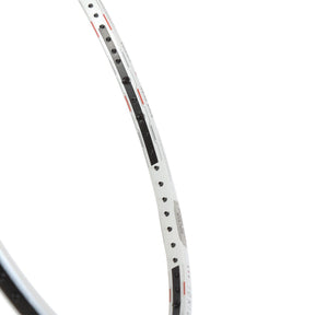 Hundred Ioniq 80 4U Badminton Racket - White/Black