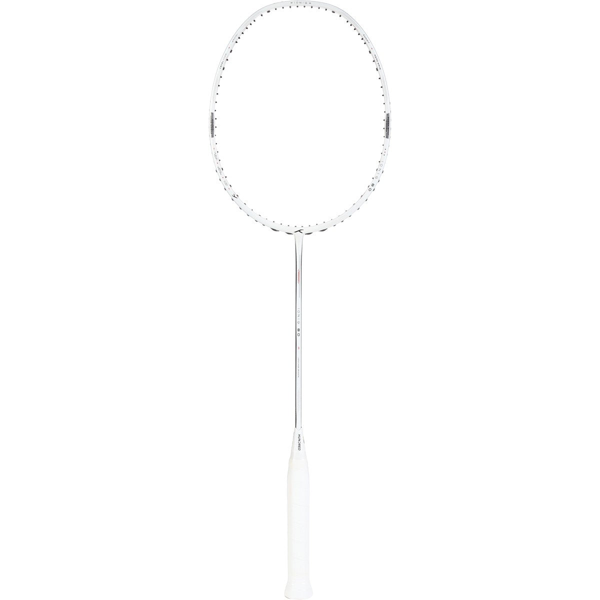 Hundred Ioniq 80 4U Badminton Racket - White/Black