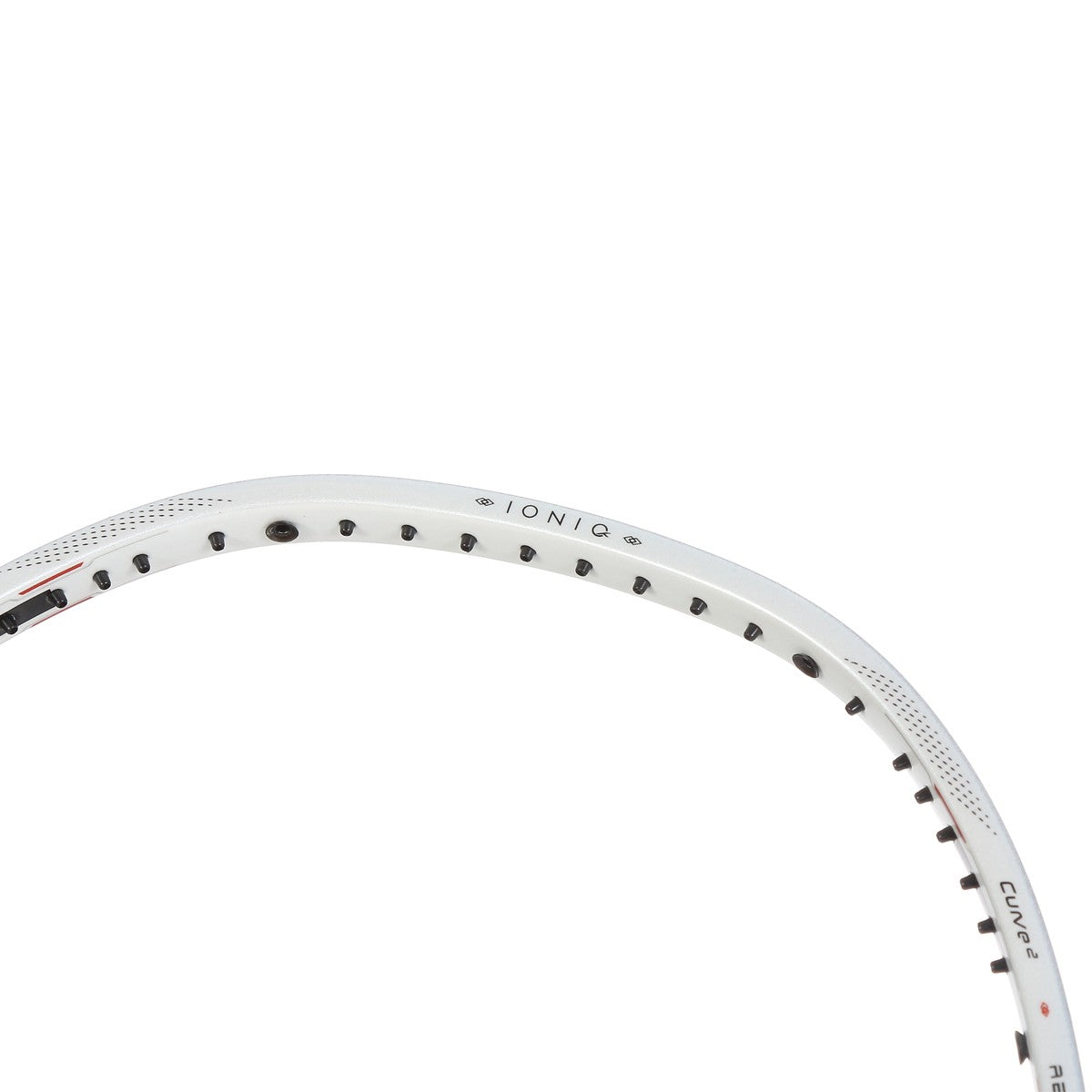 Hundred Ioniq 80 4U Badminton Racket - White/Black