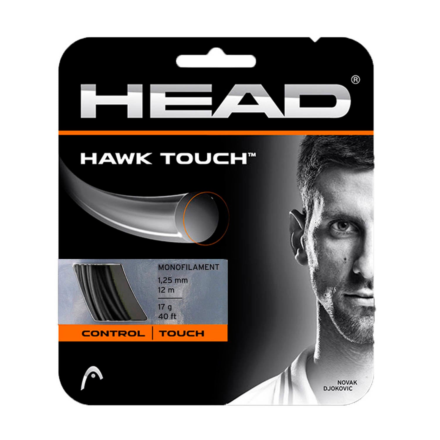 Head Hawk Touch 1.25mm Tennis String Set (12M)