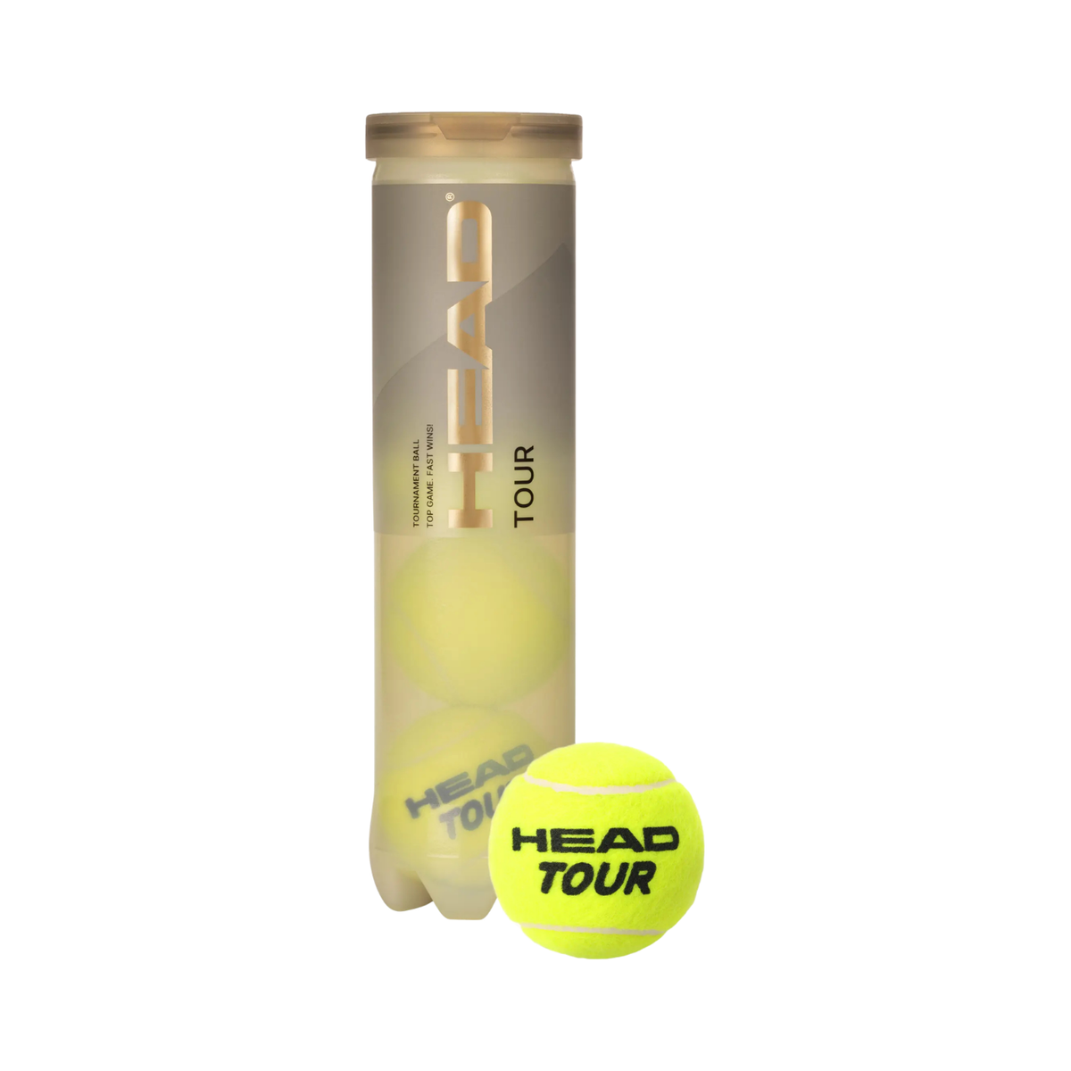 Head Tour Tennis Ball (4 Ball Tube) Tennis Balls Head