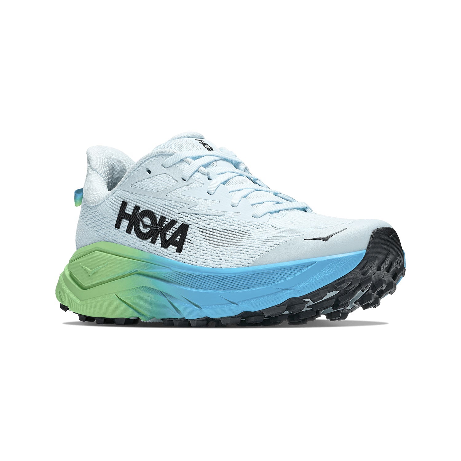 Hoka Challenger 8 Running Shoe Women - Glimmering Blue/Tart Purple