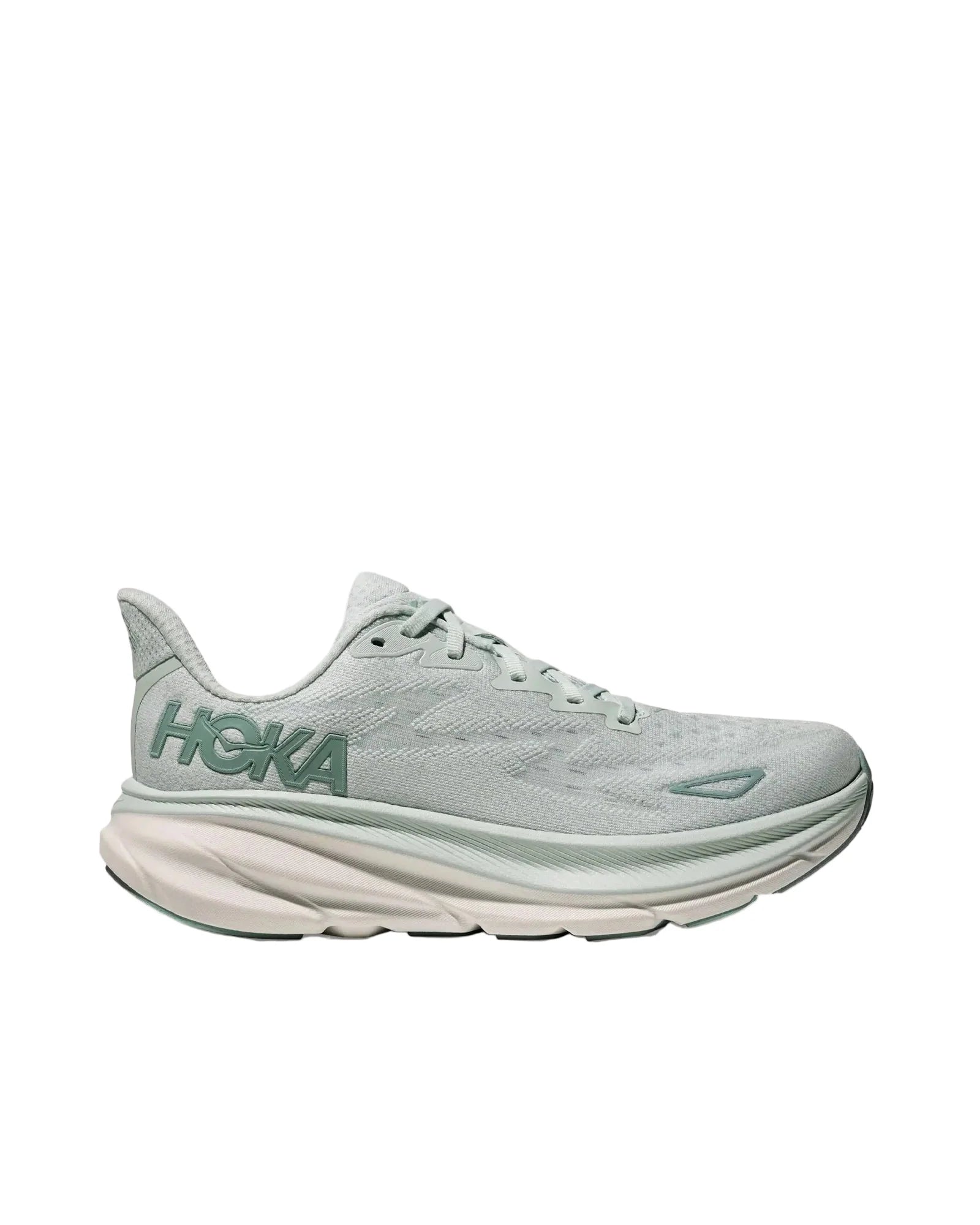 Hoka Clifton 9 Running Shoes Women - Droplet Grey/Druzy