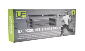 Urban Fitness Resistance Bar Kit Black