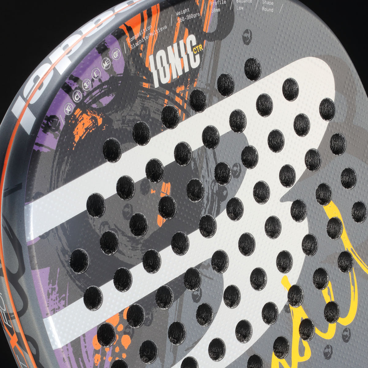 BullPadel Ionic Control Padel Racket 24