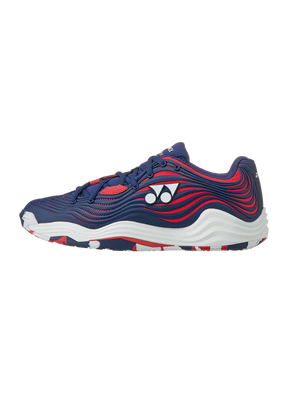 Yonex Fusionrev 5 Tennis Shoes Mens (Navy/Red)